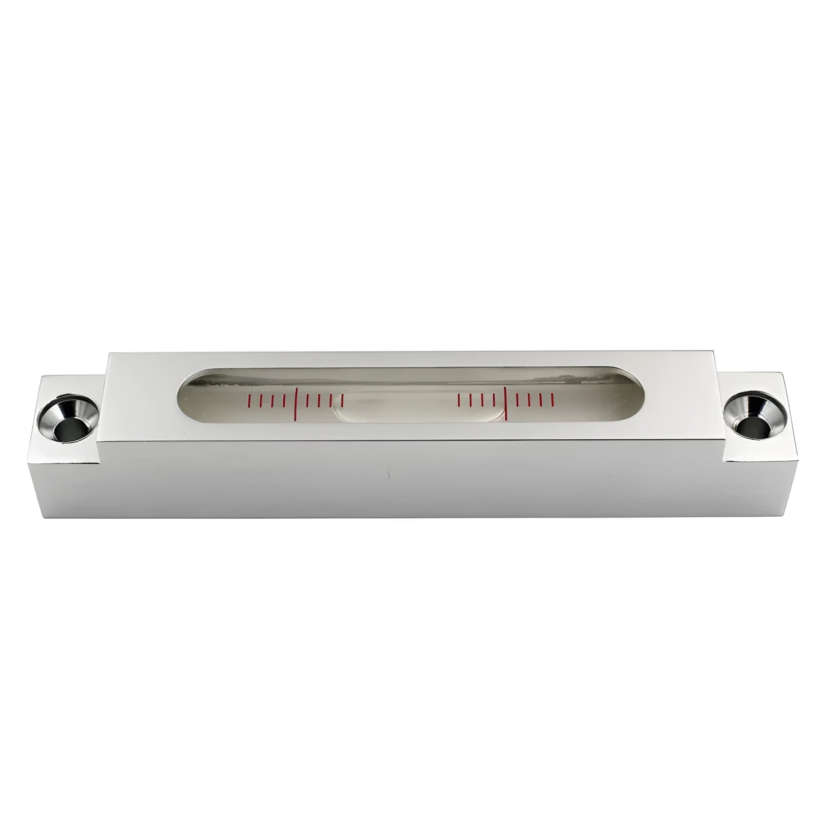 Metal and glass mini strip spirit level for machine tool decoration with measurement vial