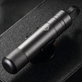 Gun grey aluminium alloy car safety hammer with glass breaking tip and seatbelt cutter