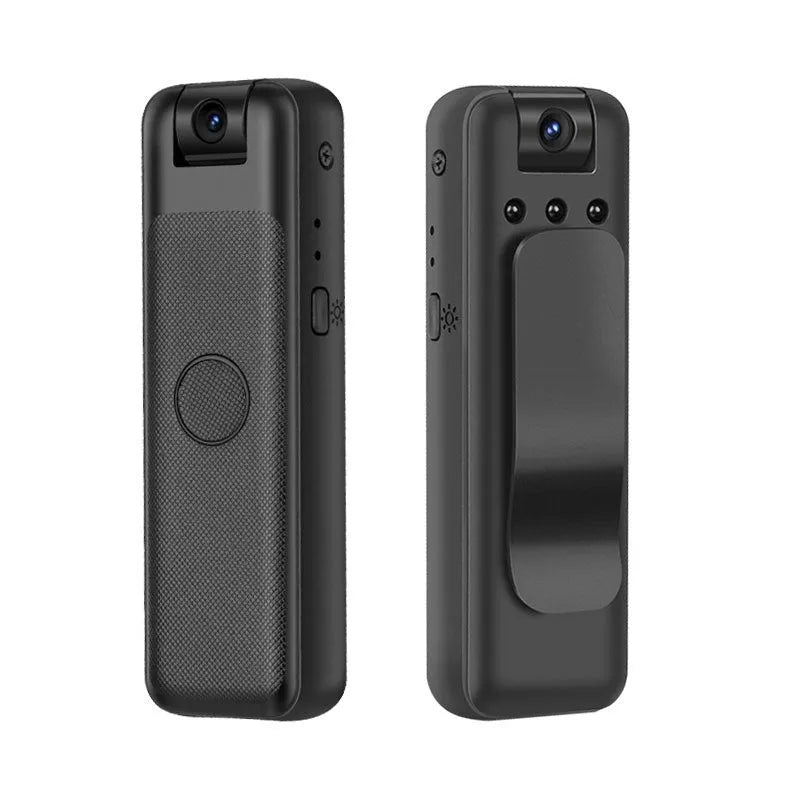 Black back splint surveillance camera with a Type-C port and attached 30cm cable.