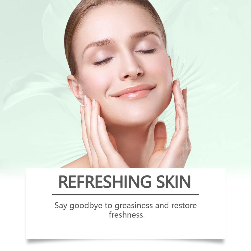 55g jar of pore cleaning bentonite clay mud mask with moxa leaf extract