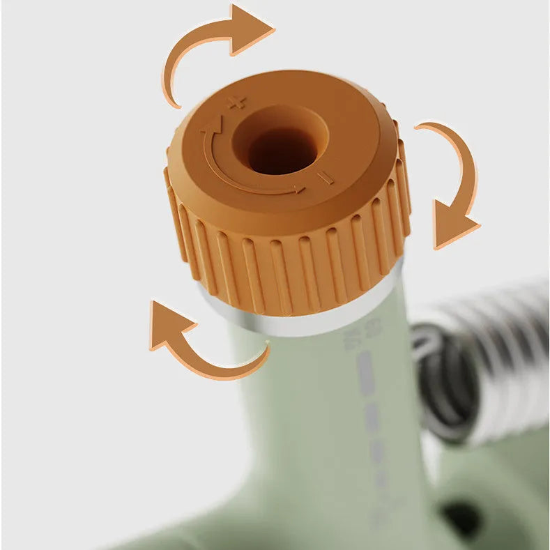 Adjustable spring hand grip strengthener in army green, dark black, or ivory white.