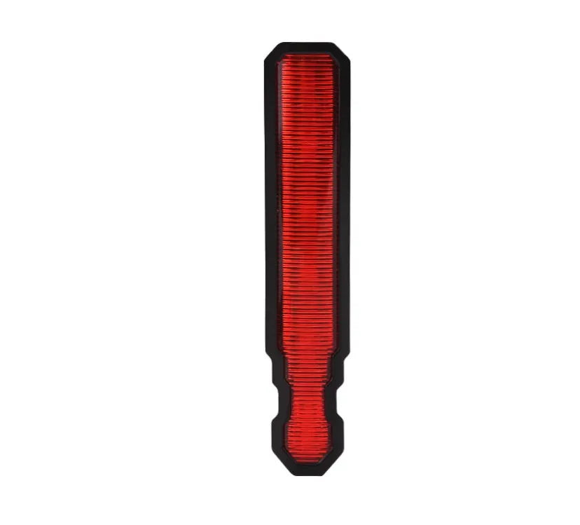 Cycling tail light with laser projection, 150LUX, USB rechargeable, IPX5 waterproof, red colour, silicone mount