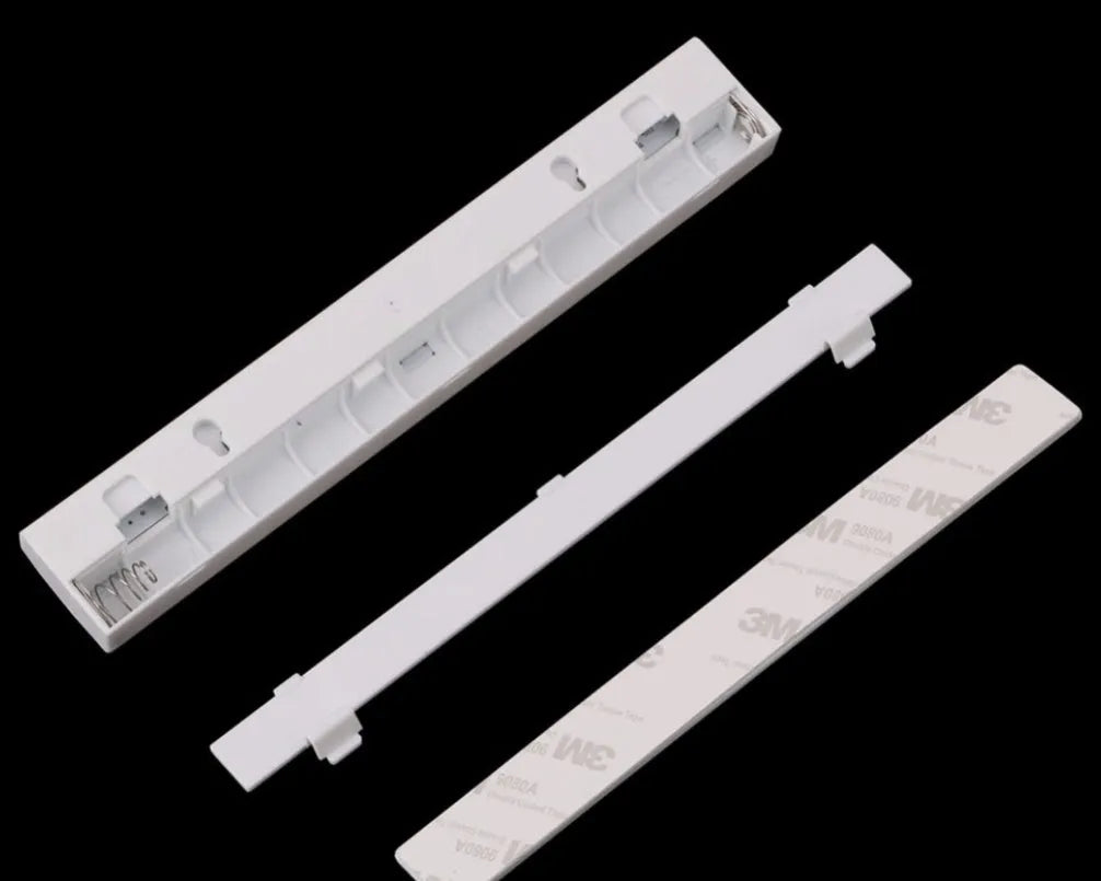 LED human body induction magnetic closet light with aluminium shell and magnetic mounting back