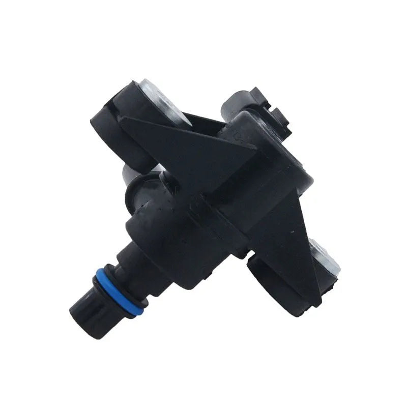 Black ABS plastic turbocharger boost solenoid valve for Ford cars, model AU5A-9G866-AB