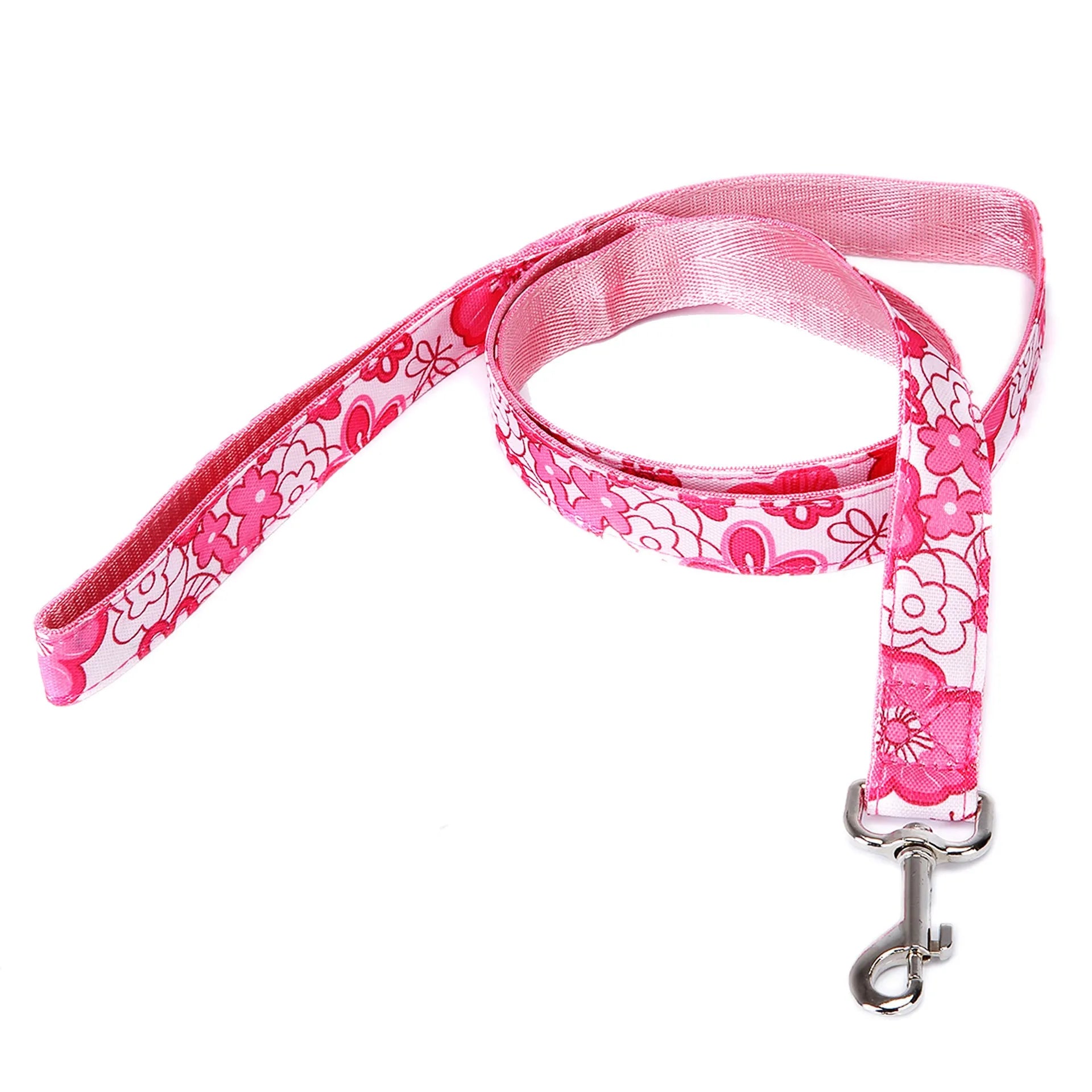 Black Christmas plaid stripe pet traction rope measuring 120cm with imitation nylon construction