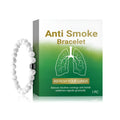 Women's smoke prevention bracelet with synthetic turquoise beads for spiritual cleansing rituals