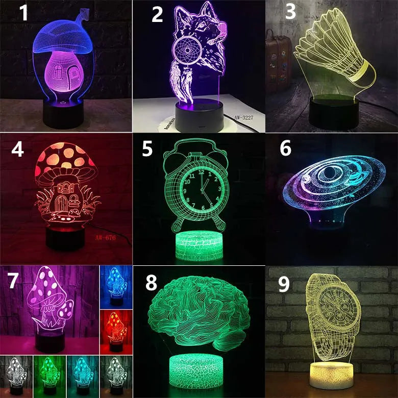 Black remote control LED desk lamp with colourful touch controls and USB cable