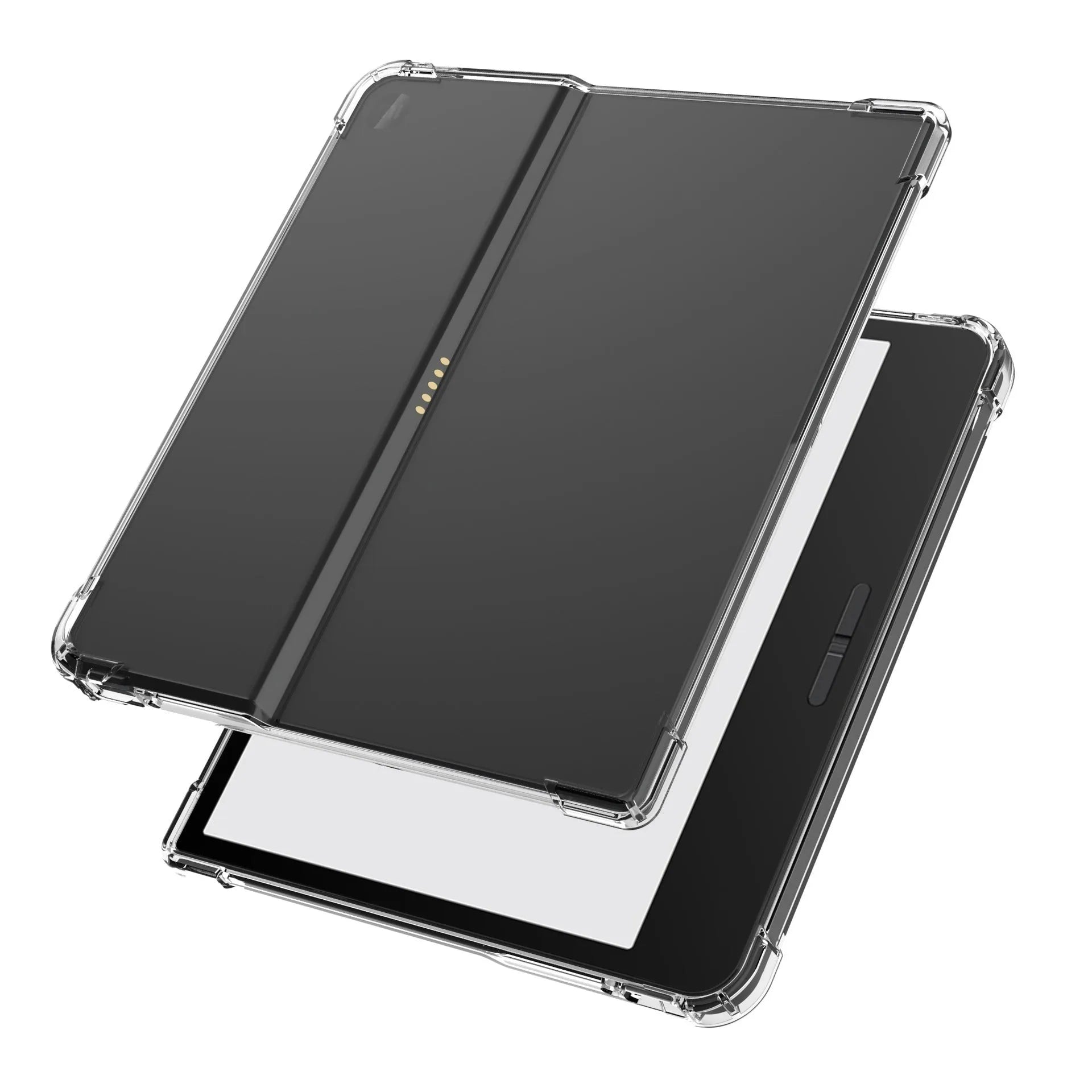 Transparent airbag protective phone case for 7-inch e-readers with shockproof TPU construction