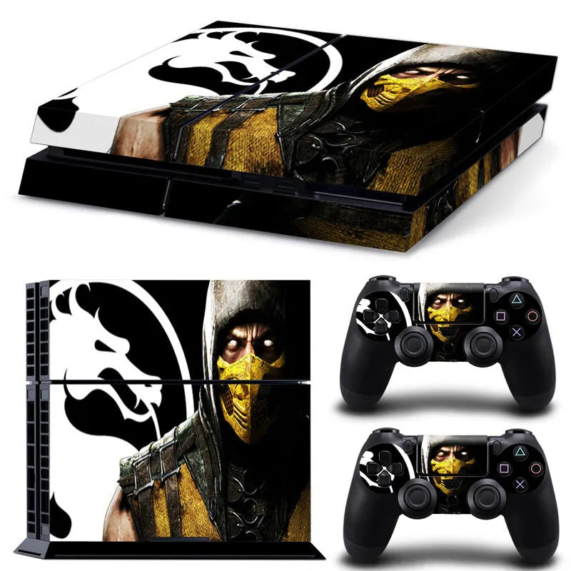 Imported PVC air channel sticker film for PS4 game console protection with 0.001mm thickness