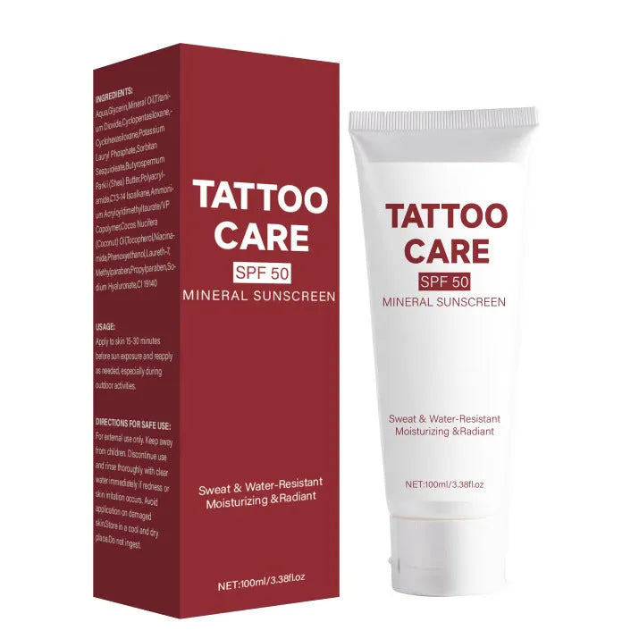 TATTOO CARE Protection Makeup Primer Sunscreen 100ml isolation cream for tattoo protection and makeup base