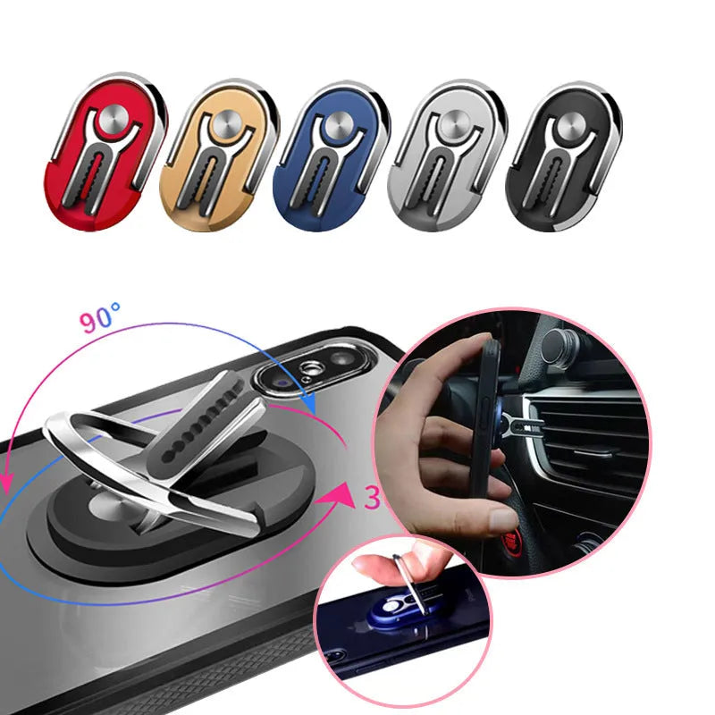 Universal adhesive car mobile phone bracket in multiple colour options