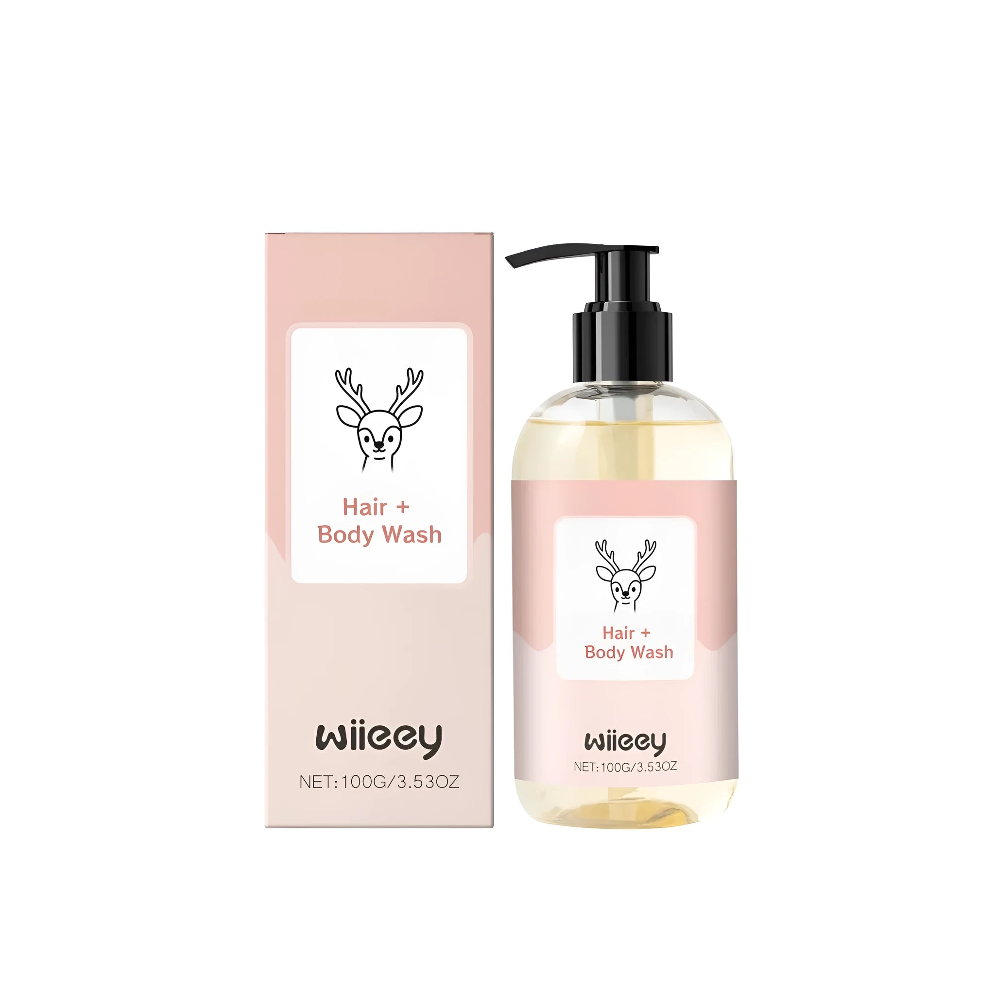 100g bottle of low sensitivity wash and bath lotion with oat extract.