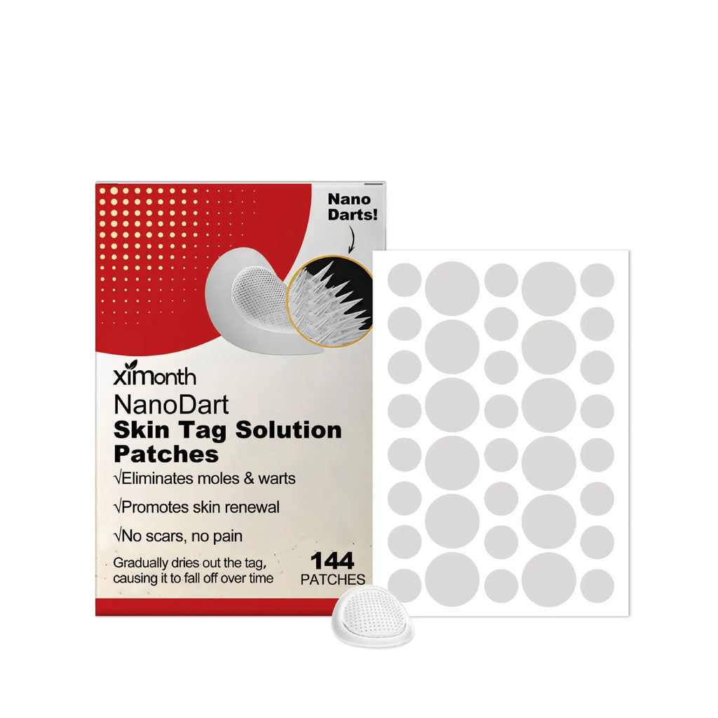 Nursing adhesive bandage kit with 144 skin wart invisible repair patches and microneedle patch