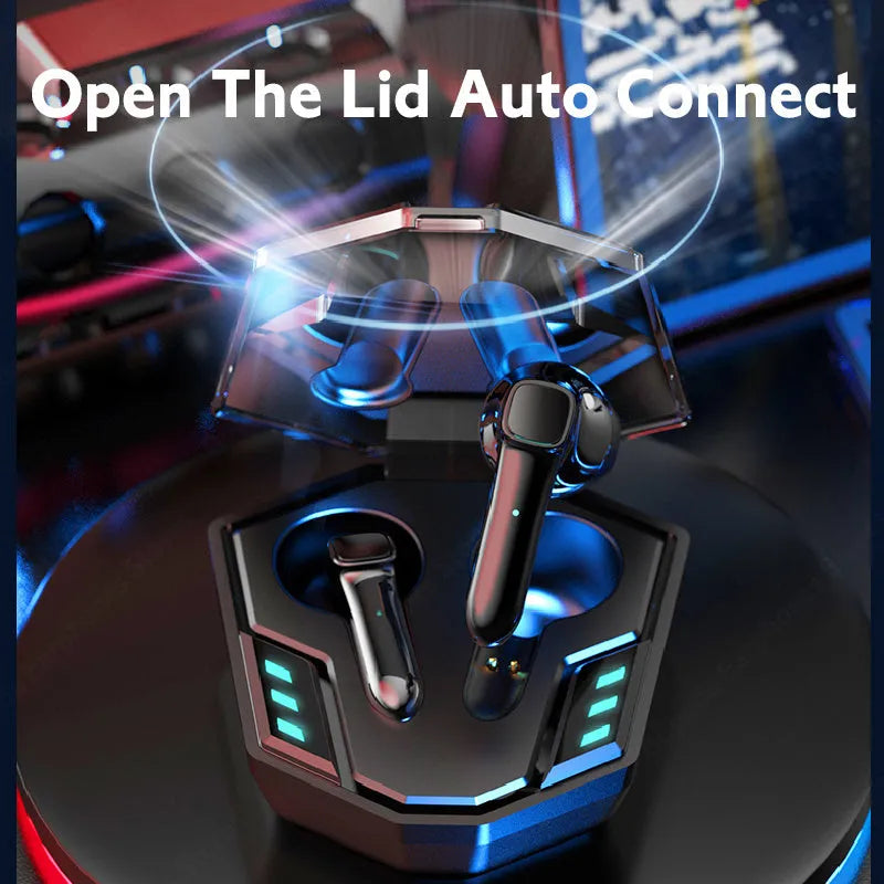 M59 style wireless Bluetooth gaming headset with low latency and noise reduction, shown in product image colour.