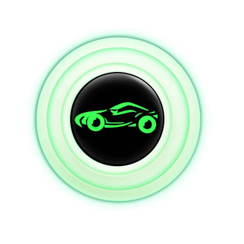 20mm silicone car door shock pads in black and luminous colours for vehicle protection