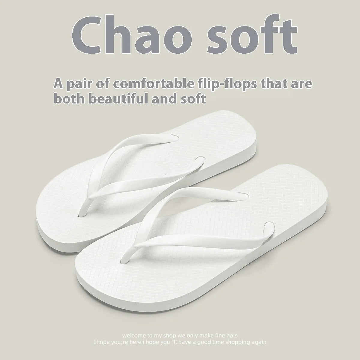 Foldable casual beach slipper with hollow-out plastic upper and non-slip PVC sole.