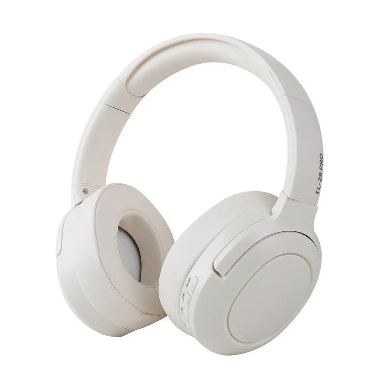 TL-29 PRO Bluetooth headset in khaki with head-mounted design and ABS build