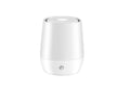 White USB aroma diffuser with simulated flame effect and Type-C cable