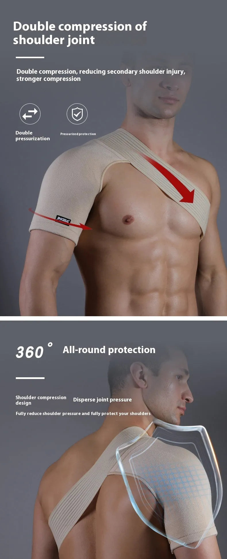 Adjustable skin-colour sports protective strap for weightlifting and outdoor activities