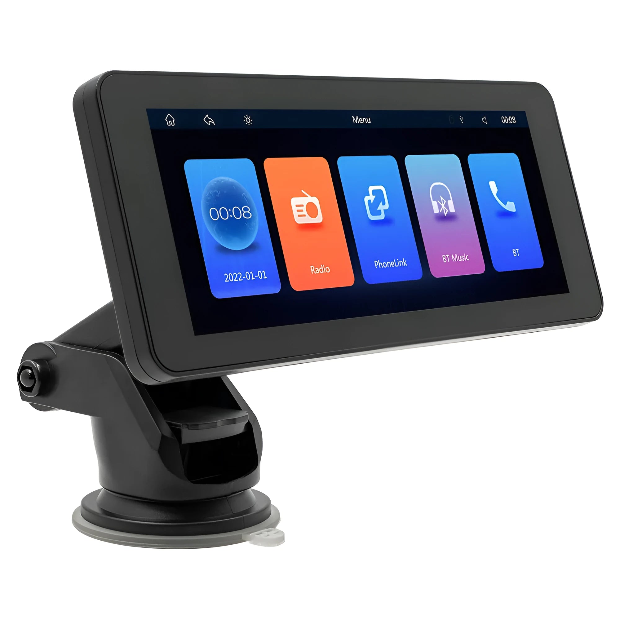 6.86-inch wireless car video player with IPS screen for vehicle mounting