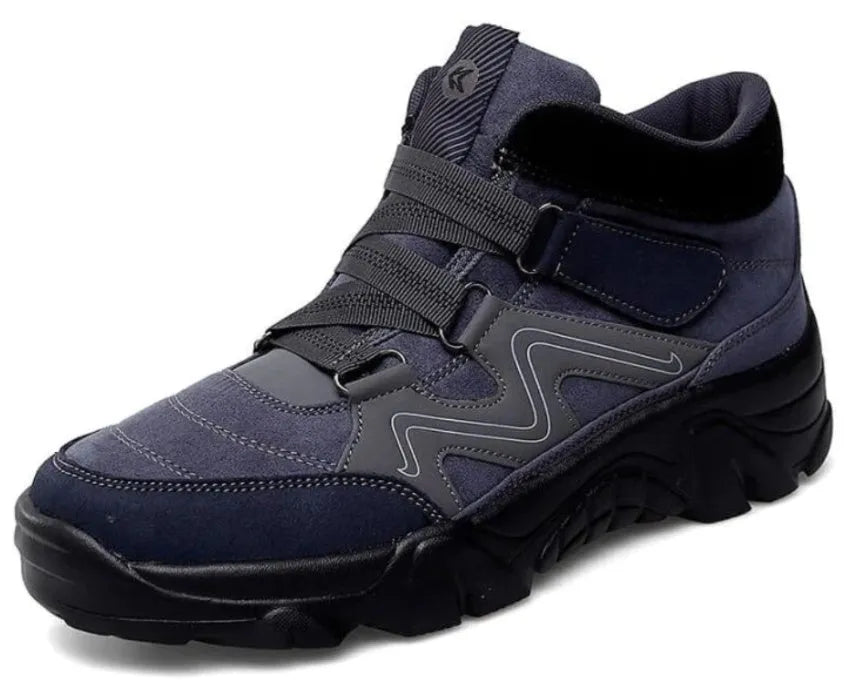 Men's leather slip-on casual shoes in multiple colours with round toe design