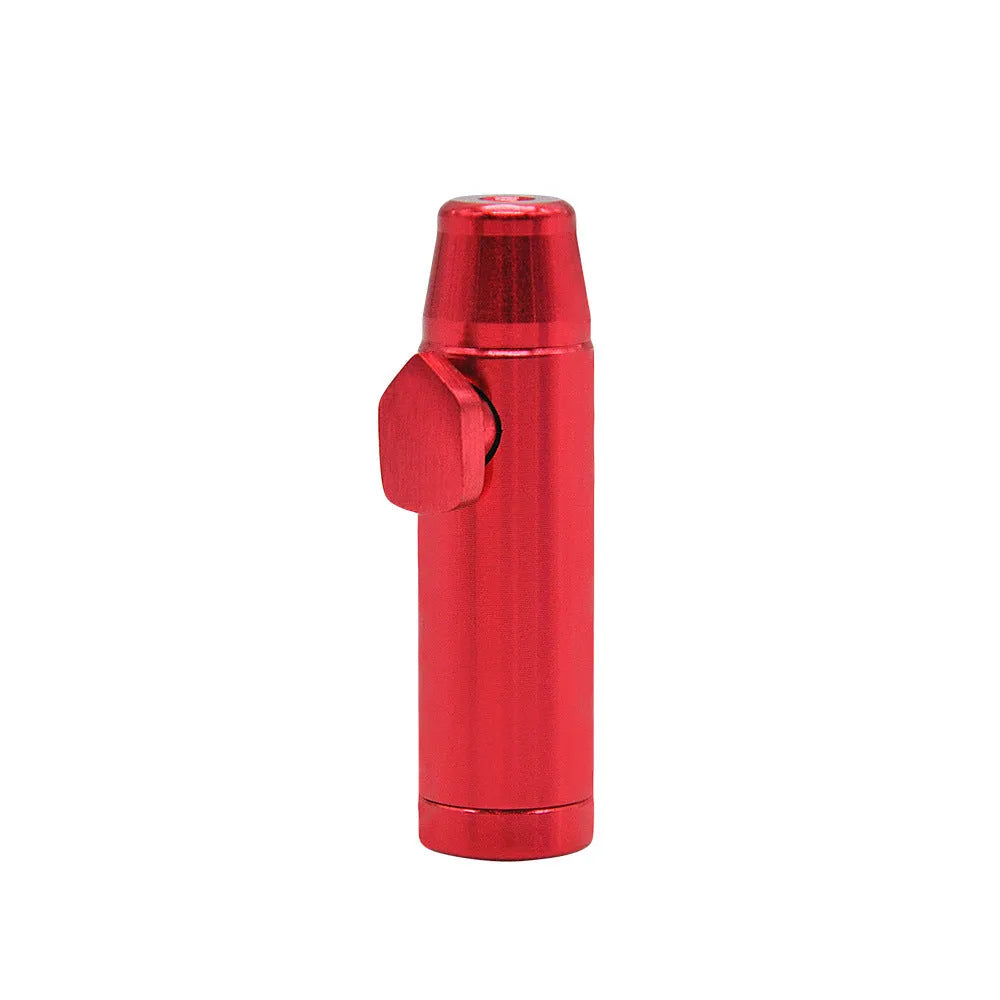 Aluminium alloy cigarette holder with flat head design in seven colour options
