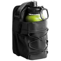 Fitness magnetic kettle bag crossbody bag in pink cloth with magnetic closure for water bottle carry
