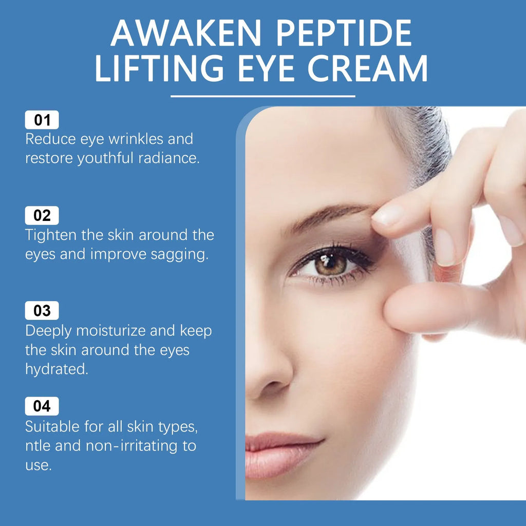 Viareline collagen firming eye cream in 15g tube for skin around eyes
