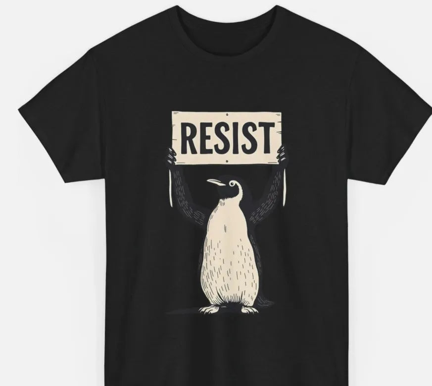 Loose fit cotton summer T-shirt in black on a hanger