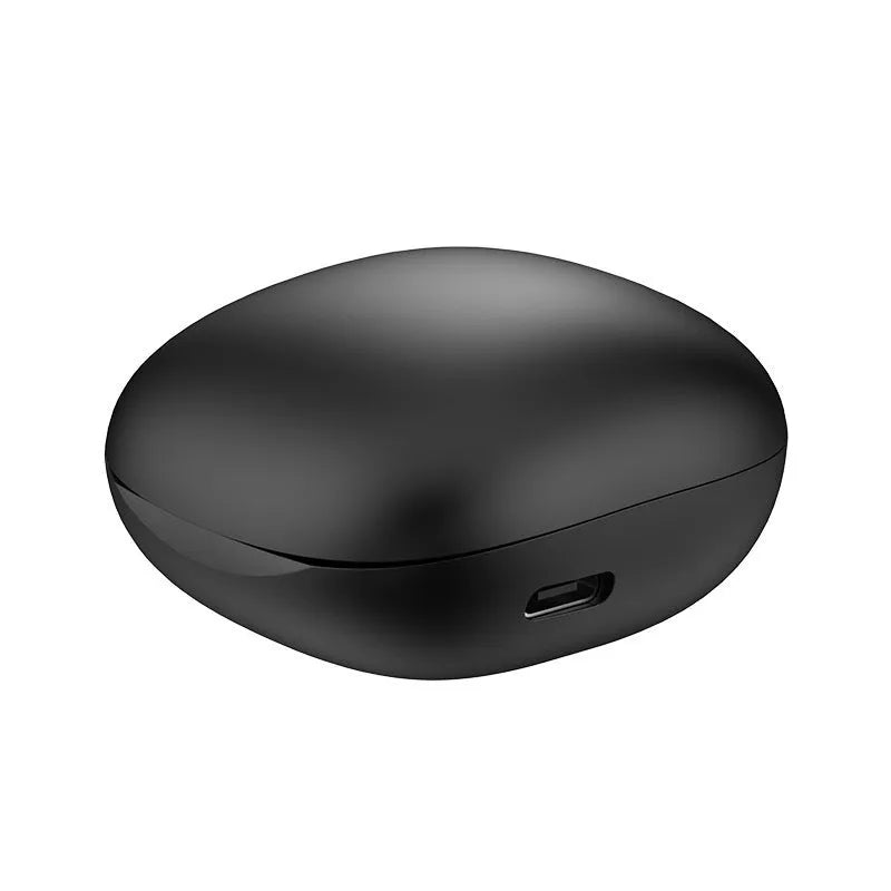 Wireless Bluetooth translation in-ear headphones with touch controls in black or white