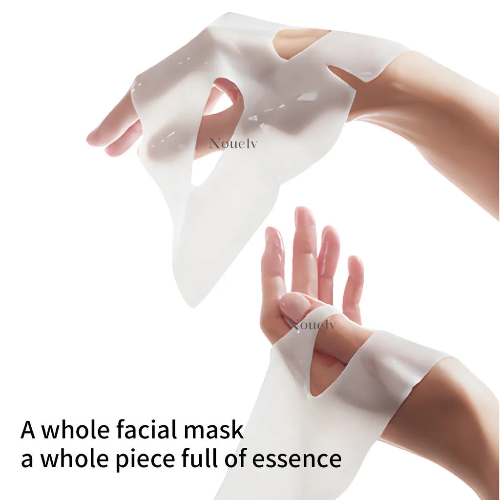 Collagen layered patch mask 4-piece skincare set box