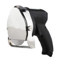 Black KS-100E electric meat cleaver with EU plug for barbecue preparation.