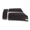 Three-piece ABS carbon fibre pattern protective cover for car centre console armrest box