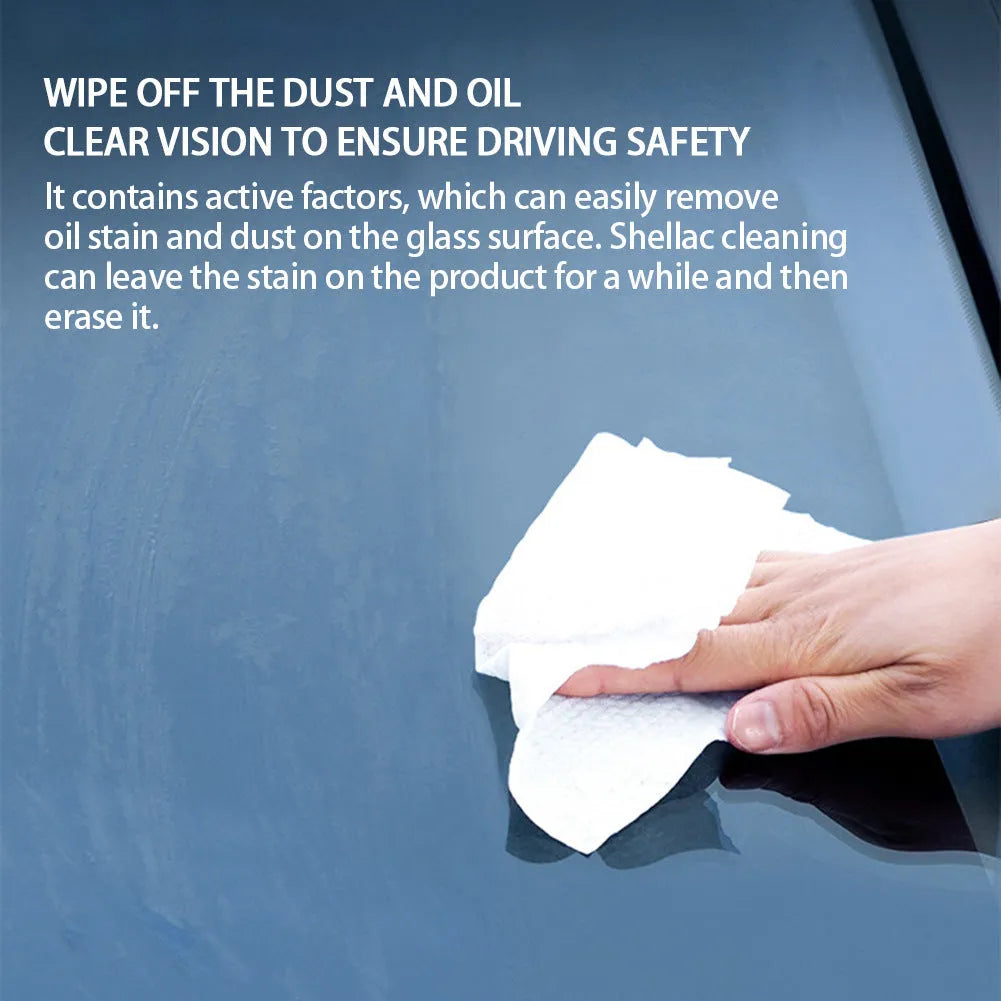 Glass oil film remover cleaning cream paste for car and home windows in 50ml 100ml 200ml sizes.
