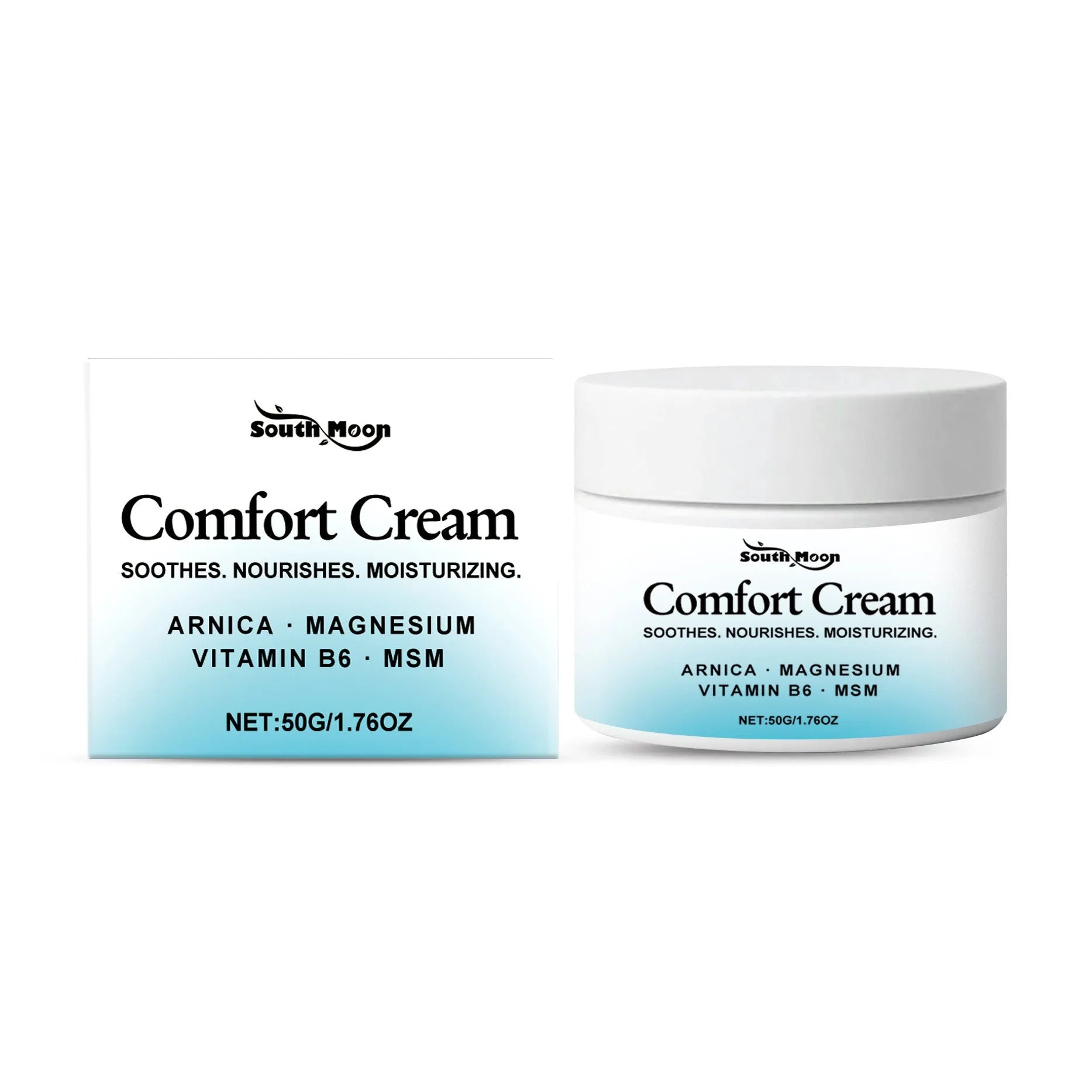 A 50g tube of gentle hydrating moisturising cream with glycerol and mineral oil