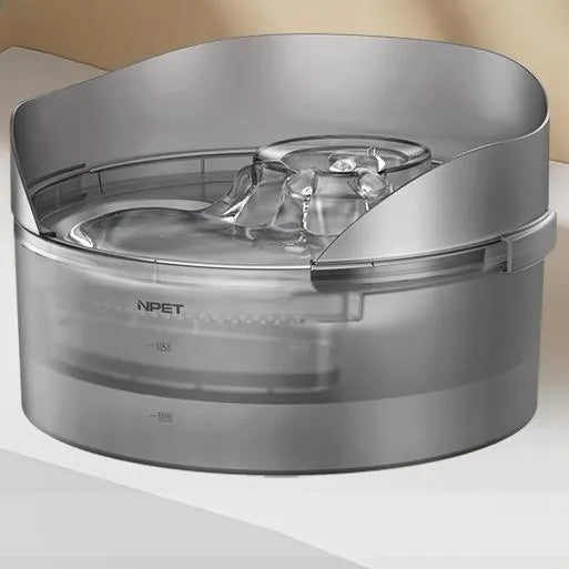 Automatic pet water fountain with filtration system for cats and dogs in 5L or 8L capacity