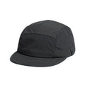 A dome crown style sun hat in army green polyester fabric, shown on a neutral background.