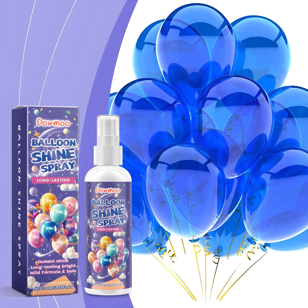 100 ml aerosol can of balloon shiny spray for adding lustre to party decorations