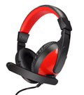Blue760 wired over-ear gaming headset with microphone boom and 3.5mm plug