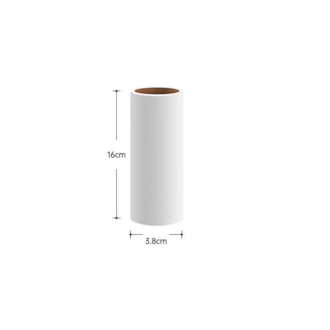 Pet lint remover roller tool with tearable paper sheets for cat hair removal from floors