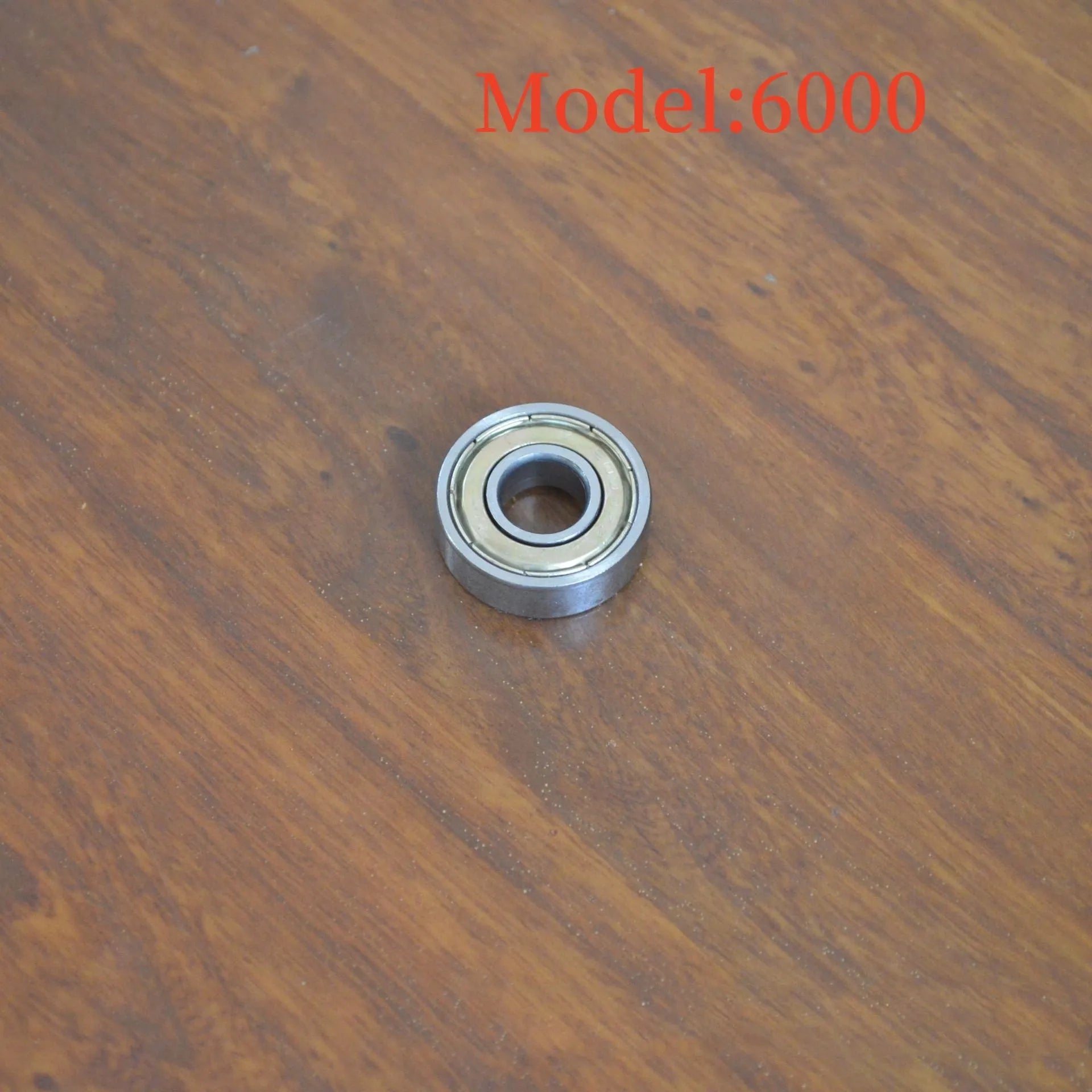 6000ZZ carbon steel miniature ball bearing with 10mm inner diameter, 26mm outer diameter, 8mm width