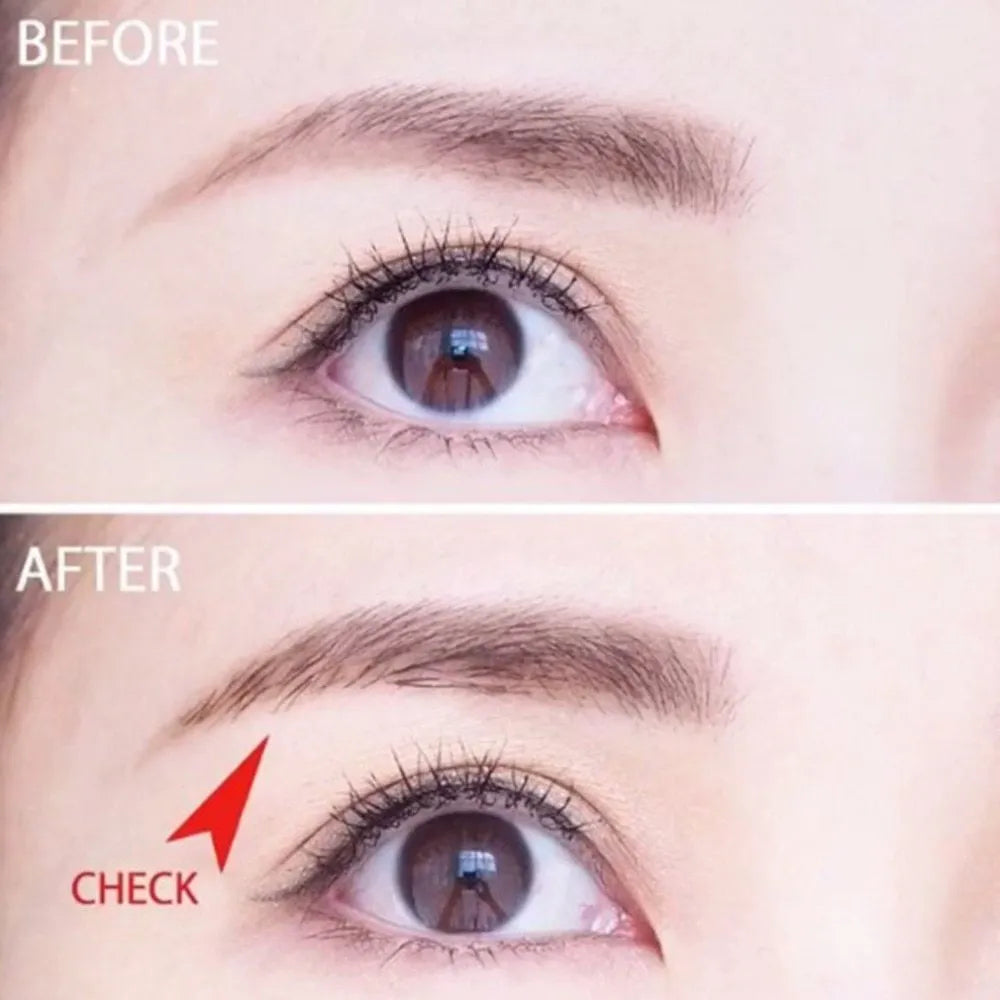 Natural fiber eyebrow and eyelash enhancement cream tube 5g for fuller brows and lashes
