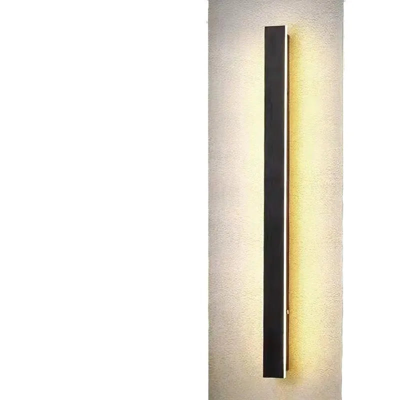 Outdoor waterproof LED wall lamp with remote control in sizes from 30cm to 240cm