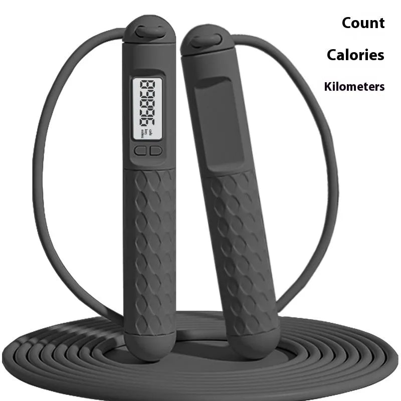 ABS jump rope with bearings for fitness and fat reduction exercise in various colour options