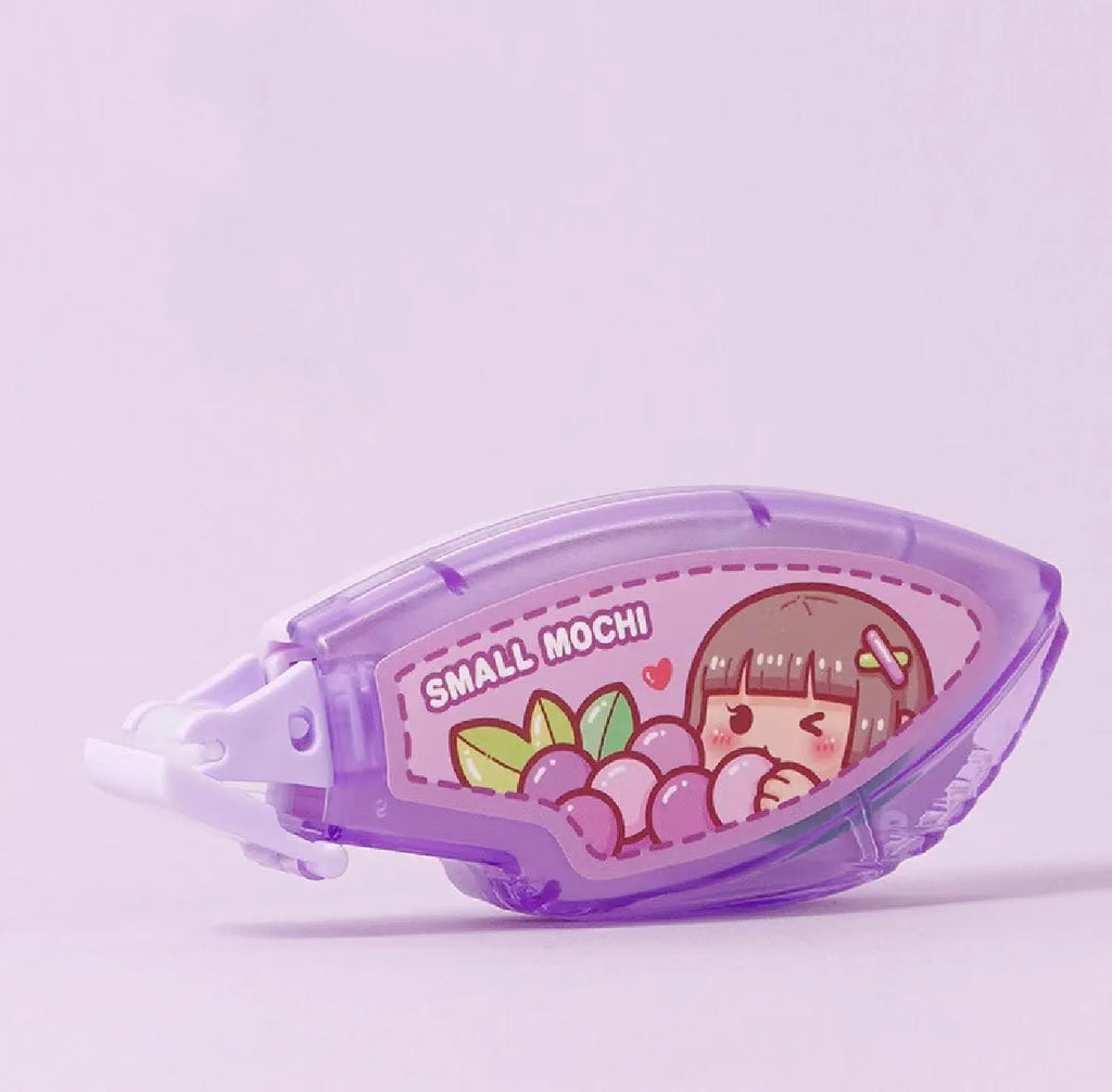 Dotting glue in plastic container with juice colour options for craft and stationery use
