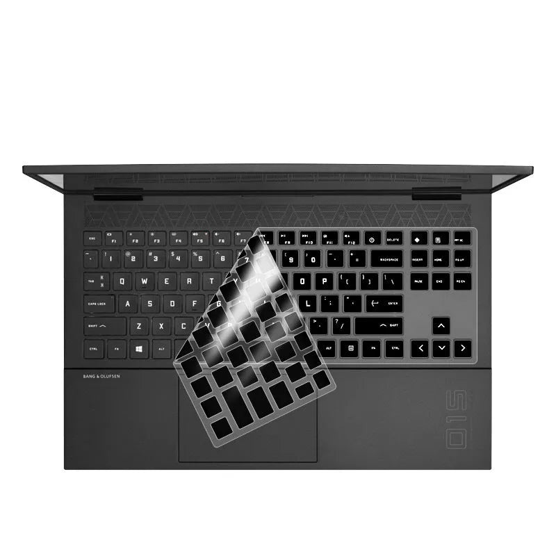 15.6 inch PVC keyboard membrane for Shadow Elf 6 Ryzen Edition in transparent finish
