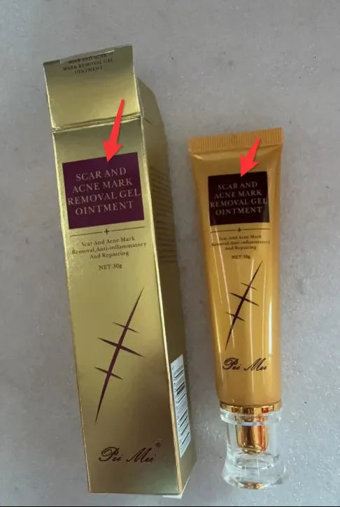 Light Scar Cream PM6881 scar treatment gel for fine grain desalination face and body