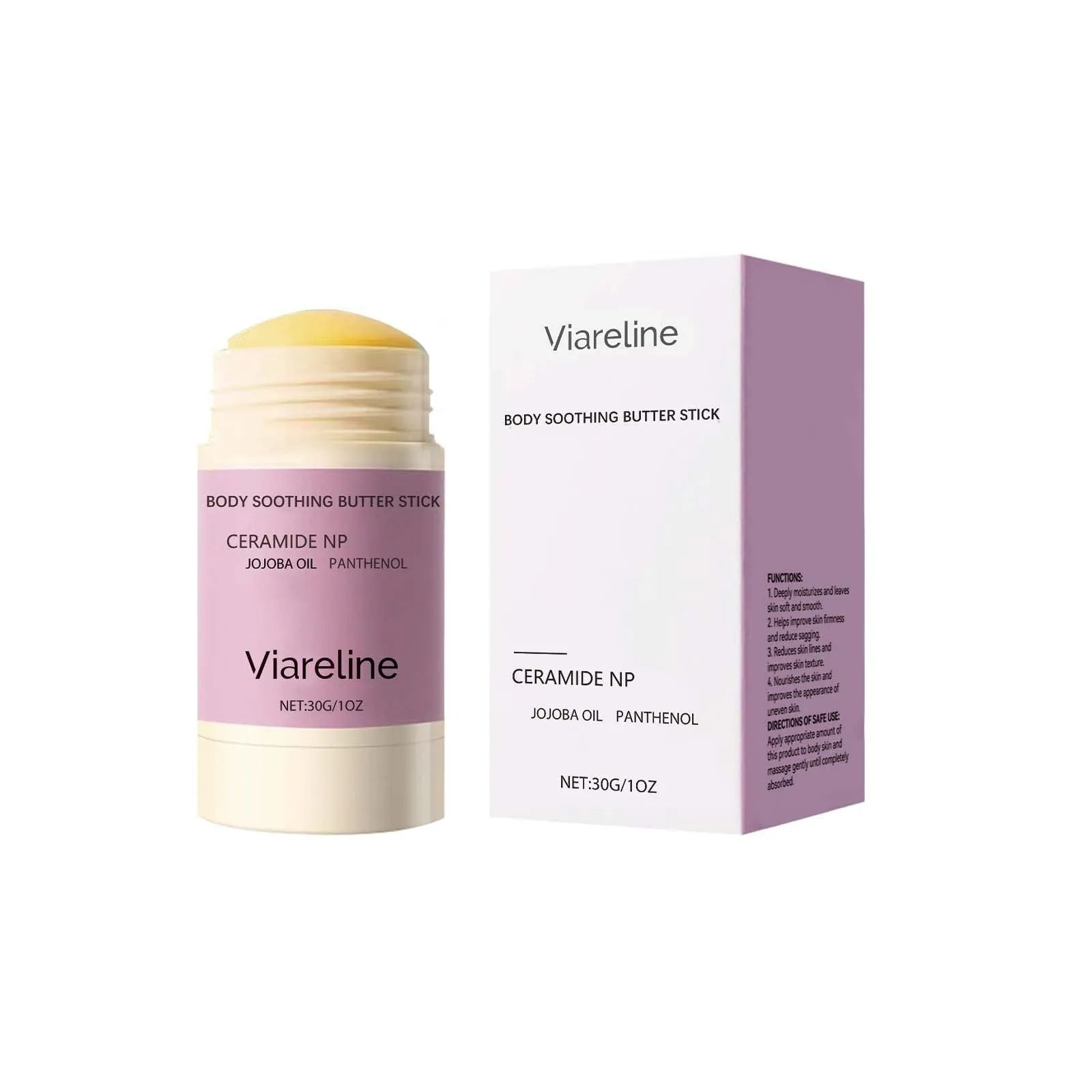 Anti-wrinkle firming body soothing stick 30g solid balm with botanical oils