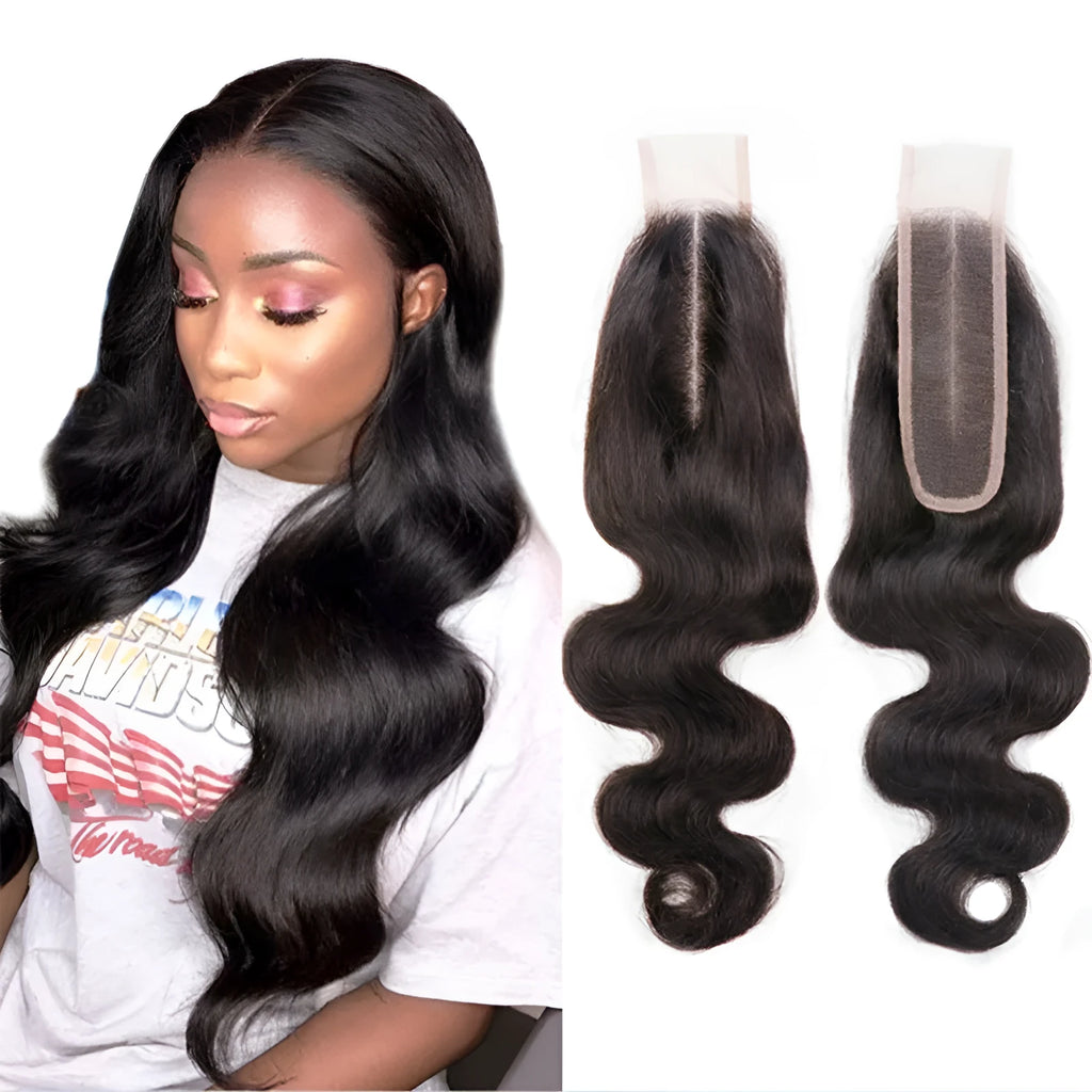 A natural colour straight human hair wig for women, shown in an exotic style.