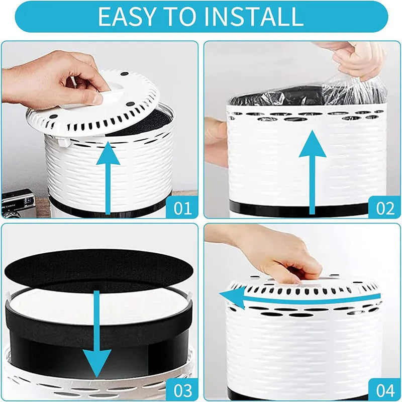Levoit compatible rectangular air purifier replacement filter screen and cotton measuring 19x19x6.3cm.
